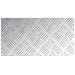 Dischi Quadrati 4 pcs Argento 40 x 20 cm Alluminio - Foto miniatura 5