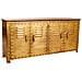 Credenza In Metallo Marrone 152x35x71h - Foto miniatura 1