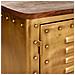 Credenza In Metallo Marrone 152x35x71h - Foto miniatura 6