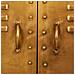 Credenza In Metallo Marrone 152x35x71h - Foto miniatura 8