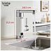 Ih1203 Rubinetto Elettrico Con Scaldabagno Istantaneo, Acqua Calda Subito Display 3600w Bianco - Foto miniatura 8