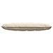 Cuscino per Schiena Beige 140 x 50 cm Tessuto in Microfibra - Foto miniatura 5