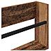Scaffale per riviste 2 pcs Legno vecchio 80 x 12 x 30 cm - Foto miniatura 9