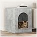 Casa per Gatti Calcestruzzo 53 x 52 x 62 cm Legno multistrato - Foto miniatura 2