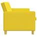 Divano Letto Estraibile Giallo Chiaro Tessuto - Foto miniatura 8