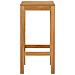 Sgabello da bar 4 pcs Naturale 35 x 35 x 75 cm - Foto miniatura 4
