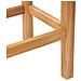 Sgabello da bar 4 pcs Naturale 35 x 35 x 75 cm - Foto miniatura 8