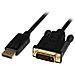 Cavo convertitore adattatore attivo DisplayPort a DVI da 1,8 m - DP a DVI 2560x1600 - Nero - Foto miniatura 1
