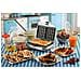 Macchina per Waffle Paty Time con Potenza 700 Watt Colore Azzurro - Foto miniatura 3