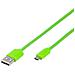 Cavo Usb Micro 1 Mt, Blu - Foto miniatura 1