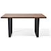 Tavolo Da Pranzo Rettangolare In Color Marrone Austin - Foto miniatura 4