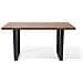 Tavolo Da Pranzo Rettangolare In Color Marrone Austin - Foto miniatura 14