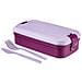 Contenitore Porta Pranzo Lunch & Go Viola Disponibile In 3 Colori - Foto miniatura 1