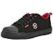 Pelle Workwear Lcshoe054 Delle Donne Degli Uomini Unisex Pu Nubuck Retro Lavoro Stivali Di Sicurezza Baseball Trainer Scarpe Sb Sra Nero Misura 7 Uk 41 Eu - Foto miniatura 1