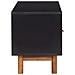 Mobile Porta Tv 100x35x45 Cm In Legno Massello Di Acacia E Mdf - Foto miniatura 3