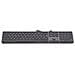 Tastiera Usb Layout Francese (azerty) Con Tastierino Numerico, 110 Tasti, 2 X Usb 2.0 - Alluminio - Foto miniatura 1