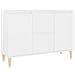 Credenza Bianca 101x35x70 cm in Legno Multistrato - Foto miniatura 1