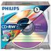 Supporto riscrivibile CD Philips CW7D2CC05/00 - CD-RW - 12x - 700 MB - 5 Pacco Slim Case - 120mm - 1,33 Ora Tempo di registrazione massimo - Foto miniatura 2