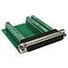 EX-49035, 37p D-SUB, 39p, Maschio / femmina, Verde, Argento, RoHS, 0 - 55 C - Foto miniatura 1