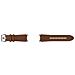 Bracciale Galaxy Watch 4 Classic Hybride 20mm 115mm S / M In Pelle Resistente, Marrone - Foto miniatura 1