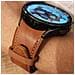Bracciale Galaxy Watch 4 Classic Hybride 20mm 115mm S / M In Pelle Resistente, Marrone - Foto miniatura 10