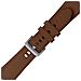Bracciale Galaxy Watch 4 Classic Hybride 20mm 115mm S / M In Pelle Resistente, Marrone - Foto miniatura 11