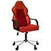 Poltrona Ufficio Gaming Rosso Lydia 51x52x H73 Cm - Foto miniatura 1
