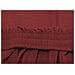 Copridivano Antimacchia Elasticizzato Penisola Componibile Tinta Unita Modello Perfetto 1+2 Bordeaux - Foto miniatura 6