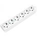 Lps238 Prolunghe E Multiple 1,5 M 6 Presa (e) Ac Interno Bianco - Foto miniatura 1