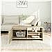 Tavolino Da Salotto Rovere Sonoma 102x50x45cm Legno Multistrato - Foto miniatura 3