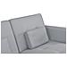 Grace Divano Penisola Reversibile E Convertibile 4 Posti Tessuto Grigio - Foto miniatura 2