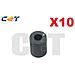 10xcet Paper Feed Tire #af031049,af03-1035, Af03-1036 - Foto miniatura 1