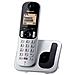 Telefono Cordless Digitale per Anziani KX-TGC250 con Identificatore di Chiamata e Vivavoce Colore Argento - Foto miniatura 1