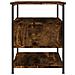 Comodino Rovere Fumo 40x42x56 Cm Legno Multistrato - Foto miniatura 9