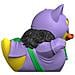 Numskull - Anatra Da Bagno - Dc Comics - Catwoman - 9cm - Foto miniatura 3
