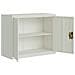 Armadio Classificatore Grigio Chiaro 90x40x70 Cm In Acciaio - Foto miniatura 6