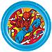 Piatto Piano Blu Per Bambini In Plastica Spiderman Resistente Agli Urti Accidentali E Riutilizzabile - Foto miniatura 1