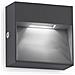 Applique Da Parete Contemporaneo Dedra Alluminio Grigio Led 1,5w 3000k Ip65 - Foto miniatura 1