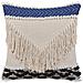Set Di 2 Cuscini Sofca Cotone 45 X 45 Cm Beige Trama Geometrica - Foto miniatura 5