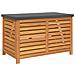 Contenitore Da Giardino 90x48x55 Cm In Legno Massello Di Acacia - Foto miniatura 2