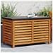 Contenitore Da Giardino 90x48x55 Cm In Legno Massello Di Acacia - Foto miniatura 1