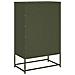 Credenza Verde Oliva 68x39x111,5 cm in Acciaio - Foto miniatura 6