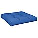 Cuscino Per Pallet Blu Reale 80x80x12 Cm In Tessuto - Foto miniatura 2