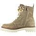 Stivali Da Donna In Pelle Beige 37,5 - Foto miniatura 2