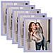 Set Di 5 Cornici Jasnofioletowe Per Foto 20x25 Cm - Stile Elegante E Moderno - Foto miniatura 1