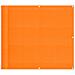 Paravento da Balcone Arancione 90x700 cm 100% Poliestere Oxford - Foto miniatura 1