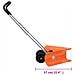 Pala da Neve Doppio Angolo Manico Allungabile Arancione Acciaio - Foto miniatura 8