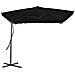 Ombrellone Con Palo In Acciaio Nero 250x250x230 Cm - Foto miniatura 1