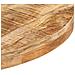 Tavolino Da Bistrot Rotondo Ø60x75 Cm In Legno Di Mango Grezzo - Foto miniatura 4