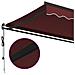 Lusso Casadino -  Tenda Da Sole Retrattile Automatica Bordò 300x250 Cm - Foto miniatura 6